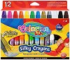 Гел-стик пастели Colorino Kids - 12 цвята - 