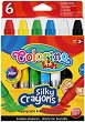 Гел-стик пастели Colorino Kids - 6 цвята - 