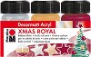 Матови акрилни бои - Xmas Royal - Комплект от 3 цвята x 15 ml -