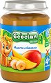 Пюре от манго и банани Bebelan Puree - 190 g, за 4+ месеца - 
