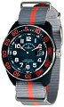Часовник Zeno-Watch Basel - H3 Teflon - Black/Orange - Nylon 6594Q-a15-Nato-35