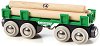 Товарен вагон с трупи - Детски дървени играчки - 