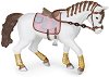 Фигурка на кон със сплетена грива  Papo - От серията Коне - 
