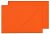 Пощенски пликове - Наситено оранжев - Комплект от 25 броя - 