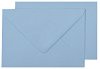 Пощенски пликове - Пастелно син - Комплект от 25 броя - 