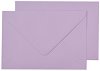 Пощенски пликове - Пастелно светло лилав - Комплект от 25 броя - 