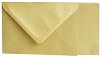 Пощенски пликове с перлен ефект - Чисто злато - Комплект от 25 броя - 