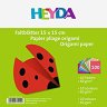 Хартии за оригами Heyda - 100 листа, 15 x 15 cm, 60 g/m<sup>2</sup> - 
