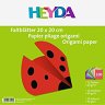 Хартии за оригами Heyda - 100 листа, 20 x 20 cm, 60 g/m<sup>2</sup> - 