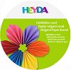 Кръгли хартии за оригами Heyda - 100 листа, ∅ 10 cm, 80 g/m<sup>2</sup> - 