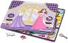 Облечи принцесите за бала Melissa & Doug - Детски комплект с магнити - 