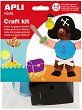 Направи сам Apli Kids - Пират - Творчески комплект - творчески комплект