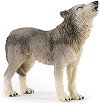 Фигурка на виещ вълк Papo - 