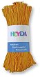 Натурална рафия Heyda - Тъмно жълта - 50 g - 