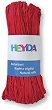 Натурална рафия Heyda - Червена - 50 g - 