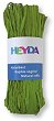 Натурална рафия Heyda - Пастелно зелена - 50 g - 