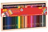 Цветни моливи в дървена кутия