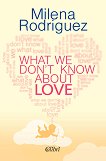 What We Don’t Know аbout Love - Milena Rodriguez - 