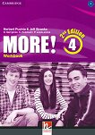 MORE! - ниво 4 (B1): Учебна тетрадка по английски език Second Edition - учебна тетрадка