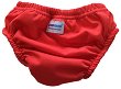 Червени бански гащички за бебе - Размер L - за деца от 10 до 15 kg - 