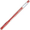 Червена гел химикалка Uni-Ball Fine 0.7 mm - От серията Signo - 