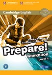 Prepare! - ниво 1 (A1): Учебна тетрадка по английски език с онлайн аудиоматериали First Edition - продукт