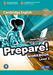 Prepare! - ниво 2 (A2): Учебна тетрадка по английски език с онлайн аудиоматериали First Edition - помагало