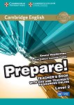 Prepare! - ниво 2 (A2): Книга за учителя по английски език с онлайн материали + DVD First Edition - учебна тетрадка