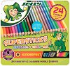 Цветни моливи Jolly Kinderfest Mix - 24 броя в метална кутия - 