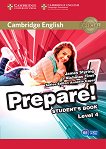 Prepare! - ниво 4 (B1): Учебник по английски език First Edition - учебна тетрадка