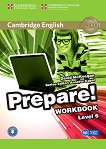 Prepare! - ниво 6 (B1- B2): Учебна тетрадка по английски език + онлайн аудиоматериали First Edition - книга
