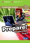 Prepare! - ниво 6 (B1- B2): Учебник по английски език First Edition - учебна тетрадка