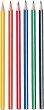 Тристенни цветни моливи - Комплект от 6, 12 или 24 цвята - 