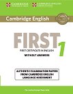 Cambridge English First - High Intermediate (B2): Учебник по английски език за изпит FCE Учебен курс по английски език - First Edition - 