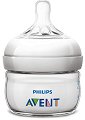 Бебешко шише Philips Avent - 60 ml, от серията Natural, 0+ м - 