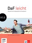 DaF leicht - Ниво A1.2: Учебник и учебна тетрадка + DVD Учебна система по немски език - книга за учителя
