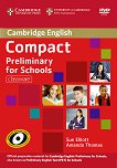 Compact Preliminary for Schools - Ниво B1: Classware - CD-ROM + DVD-ROM Учебен курс по английски език - книга за учителя