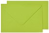 Пощенски пликове - Наситено лаймово зелено - Комплект от 25 броя - 
