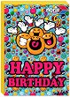 Happy Birthday - Мини пъзел от 54 части от колекцията SmileyWorld - 
