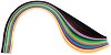 Квилинг ленти Слънчоглед - Многоцветни - 140 броя, 130 g/m<sup>2</sup>, 0.3 x 34 cm - 