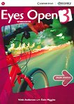 Eyes Open - ниво 3 (B1): Учебна тетрадка по английски език - книга
