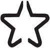 Пънч - Звезда - Размер на щанцата S - 