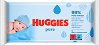Huggies Pure Baby Wipes - 56 броя бебешки мокри кърпички с 99% вода - 
