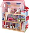 Къща за кукли - Челси - Дървена детска играчка - 