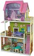 Къща за кукли - Флорънс - Дървена детска играчка - 