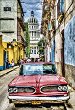 Ретро автомобил в Хавана, Куба - 