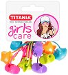 Детски ластици за коса със звездички Titania - 5 броя от серията Girls Care - 
