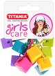 Детски ластици за коса с кубчета Titania - 5 броя от серията Girls Care - 