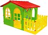 Детска сглобяема къща за игра с ограда -