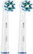 Oral-B Braun Cross Action - Компактна глава за електрическа четка за зъби в опаковка от 2 броя - 
